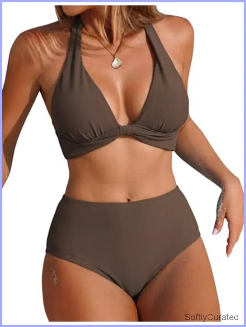 Push Up Bikini Set with Removable Cups and Adjustable Straps